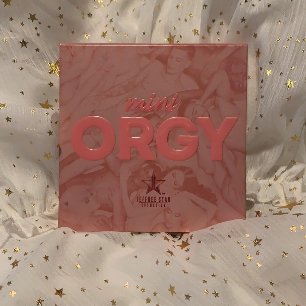 Jeffree Star Cosmetics Mini Orgy Palette - Used